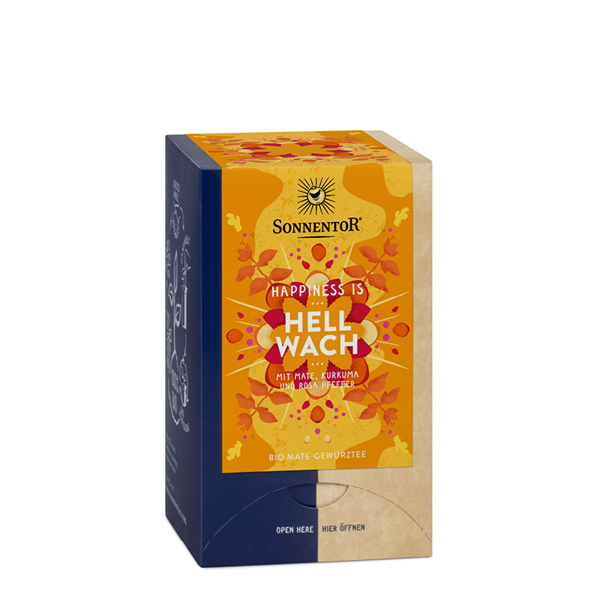 Bild von Sonnentor Happiness is Hellwach Tee Btl. à18