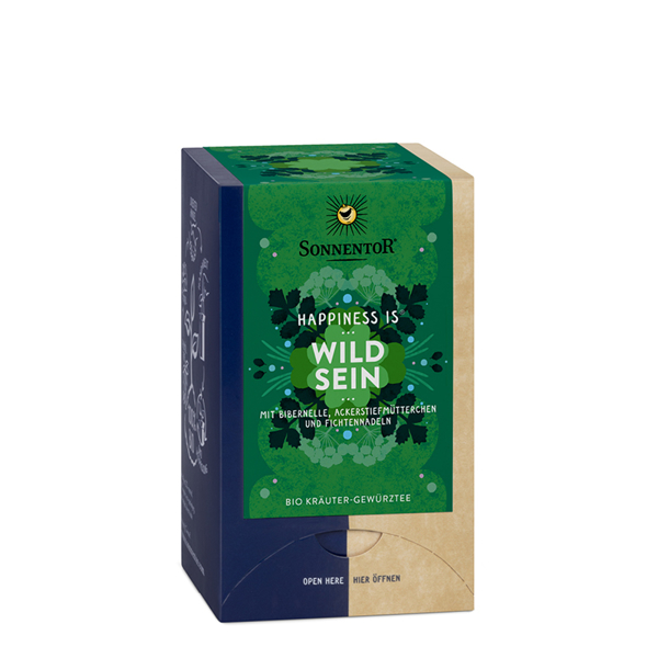 Bild von Sonnentor Happiness is Wild sein Tee Btl. à18