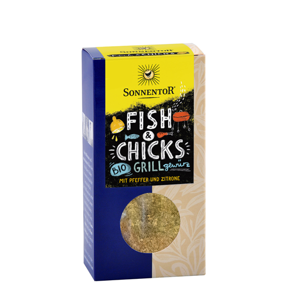 Bild von Sonnentor Fish & Chicks Grillgewürz Btl. 55g