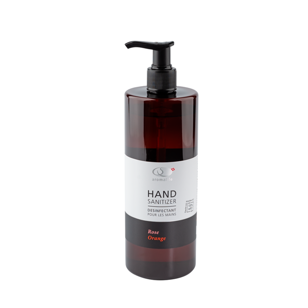 Bild von Handsanitizer Rose-Orange Dispenser 500ml (Flasche aus rPET)