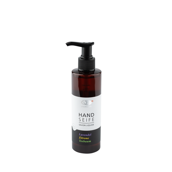 Bild von Handseife Lavendel-Zitrone-Teebaum Dispenser 200ml (Flasche aus rPET)