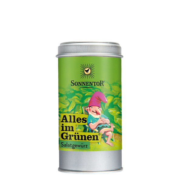 Bild von Sonnentor Alles im Grünen Salatgewürz Dose 15g