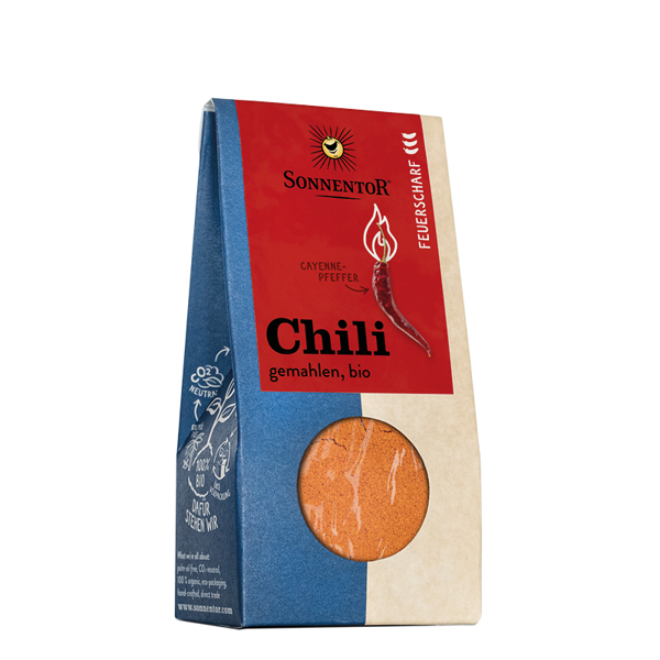 Bild von Sonnentor Chili feuerscharf gemahlen 40g