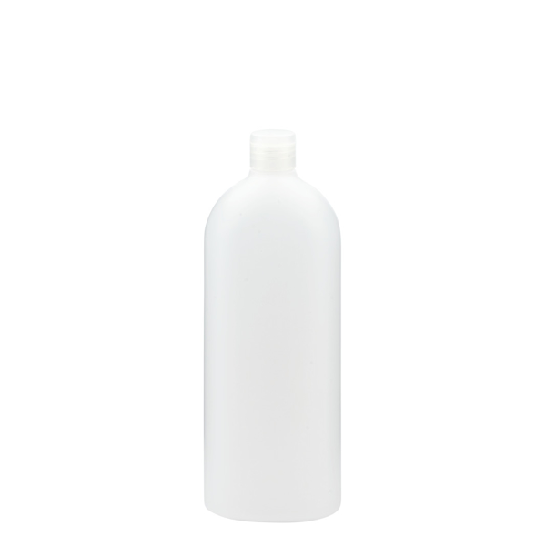 Bild von Flasche HDPE oval, naturfarben 1l