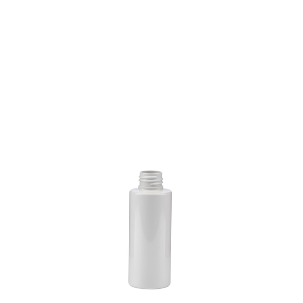 Bild von Flasche HDPE weiss rund 100ml