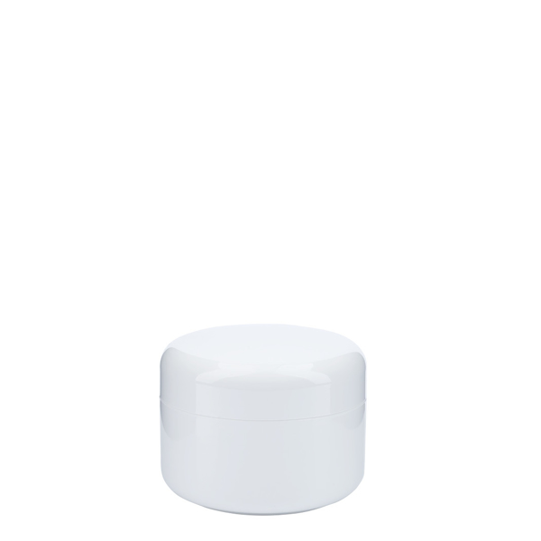 Bild von Dose Polystyrol weiss 200ml mit Deckel und Einlagescheibe