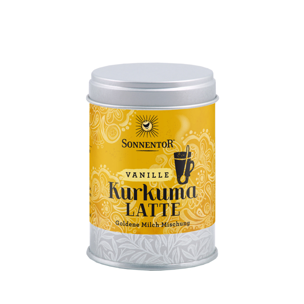 Bild von Sonnentor Kurkuma Latte Vanille Dose 60g