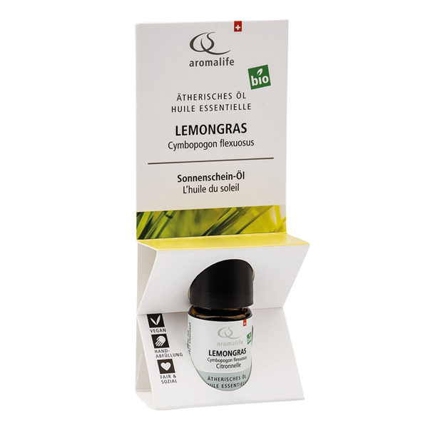 Aromalife TOP Lemongras ätherisches Öl Bio 5 ml