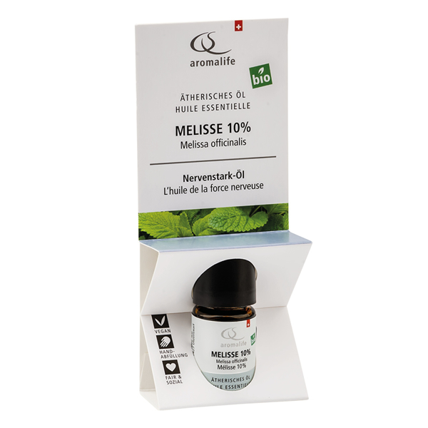 Aromalife TOP Melisse 10% ätherisches Öl Bio 5 ml