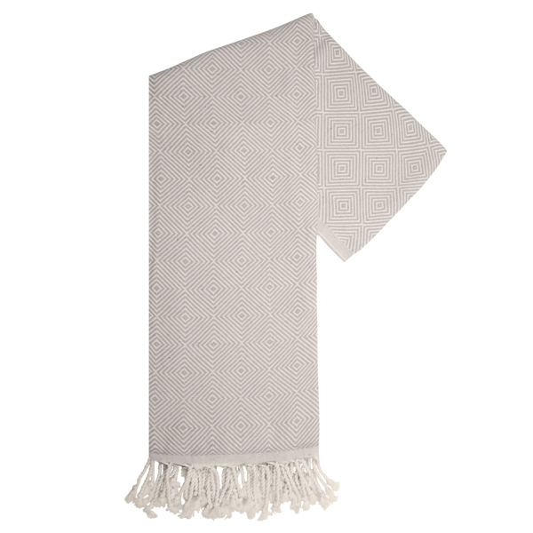 Hamamtuch HARMONY light grey