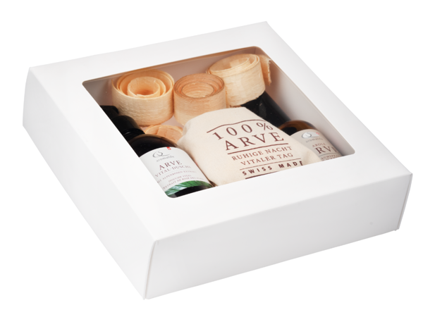 Aromalife Arve "Engadin" Geschenkset geschlossen