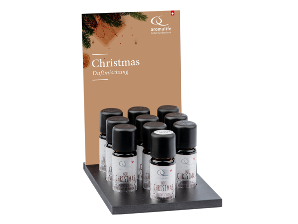 Aromalife Display äth. Öle Duftmischung "Christmas" 12 x 10 ml