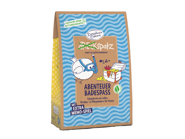 Dresdner Essenz Dreckspatz "Abenteuer Spass" Schatzkiste Geschenkset