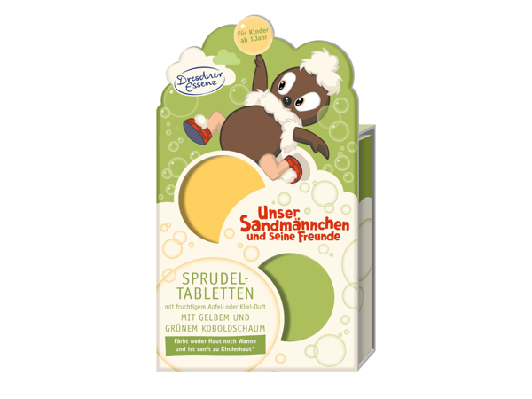 Dresdner Essenz Sandmann Pittiplatisch Sprudel-Tabletten