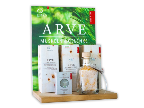 Aromalife Arve Wellness Display assortiert