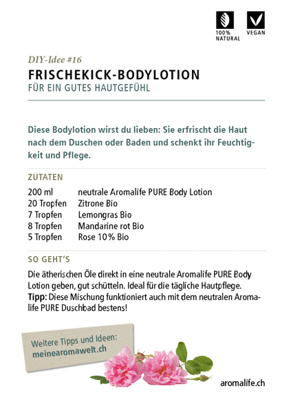 Bild von DIY-Idee #16: Frischekick-Bodylotion