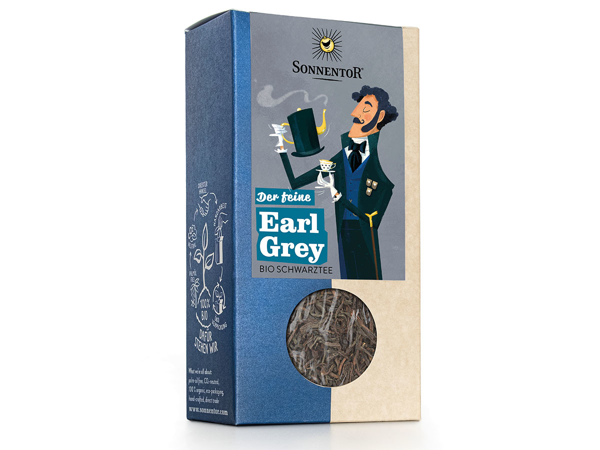 Sonnentor Schwarztee Earl Grey 90g