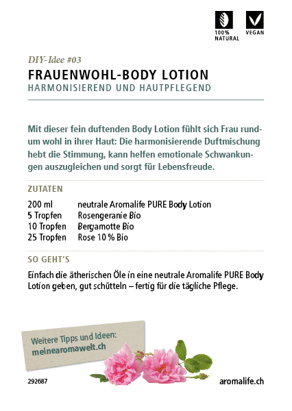 Bild von DIY-Idee #3: Frauenwohl-Body Lotion