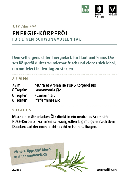 Bild von DIY-Idee #4: Energie-Körperöl