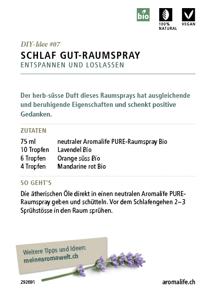 Bild von DIY-Idee #7: Schlaf Gut-Raumspray