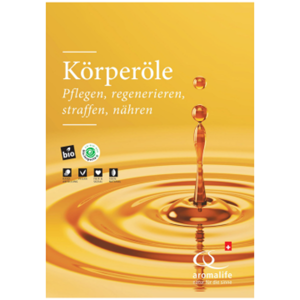 Broschüre Aromalife Körperöle