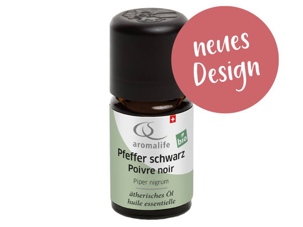 Aromalife Pfeffer schwarz Bio ätherisches Öl 5ml