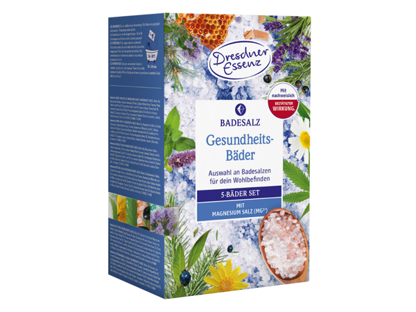 DRESDNER ESSENZ Gesundheitsbäder-Set 5 x 60 g