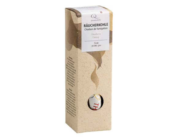 Aromalife Räucherkohle 3 cm 1 x 10 Stk.