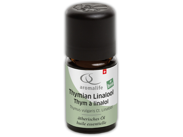 Aromalife Thymian Linalool Bio ätherisches Öl 5ml