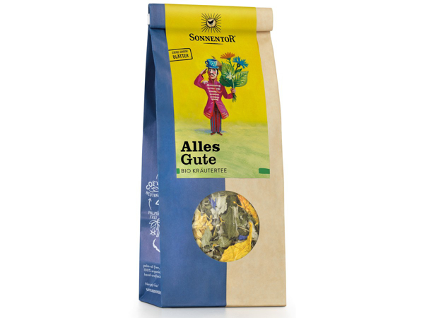 SONNENTOR Alles Gute Kräuter Tee offen 40 g - BIO