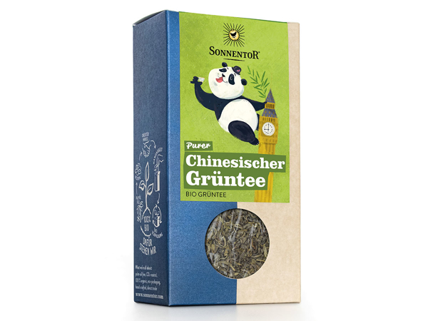 SONNENTOR Purer Chinesischer Grüntee offen 100 g - BIO