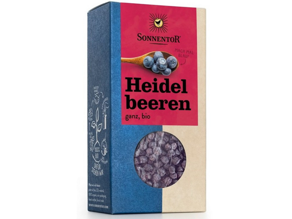 SONNENTOR Heidelbeeren ganz 45 g - BIO