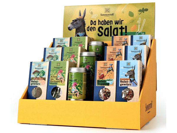 SONNENTOR Salatgewürz Thekendisplay - BIO