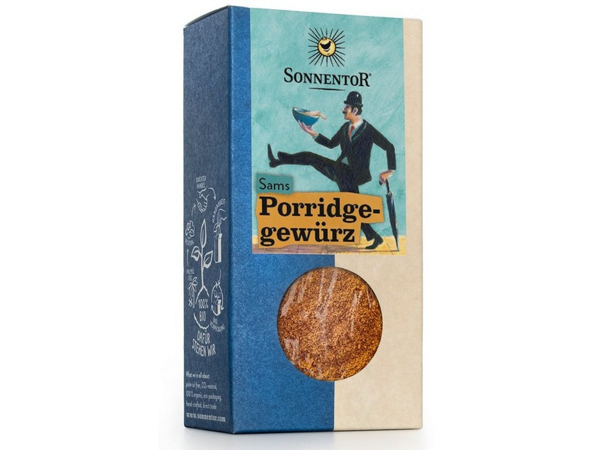 SONNENTOR Sams Porridge Gewürz 70 g - BIO