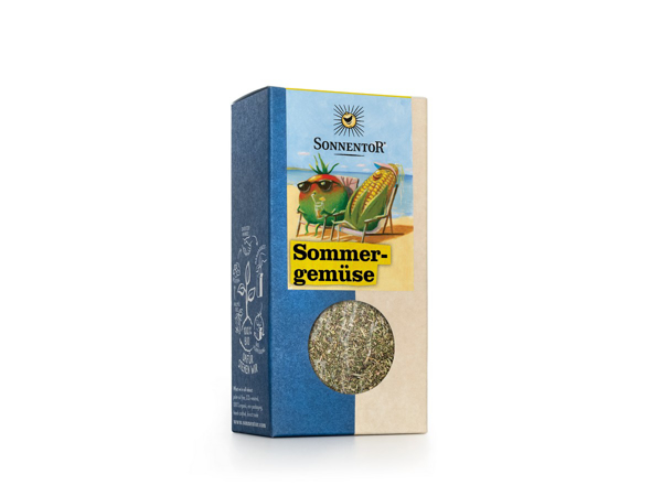 SONNENTOR Sommergemüse-Gewürz 35 g - BIO