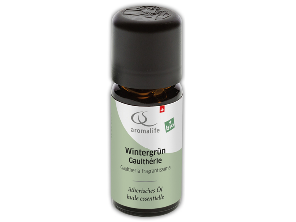 Aromalife Wintergrün Bio ätherisches Öl 10 ml