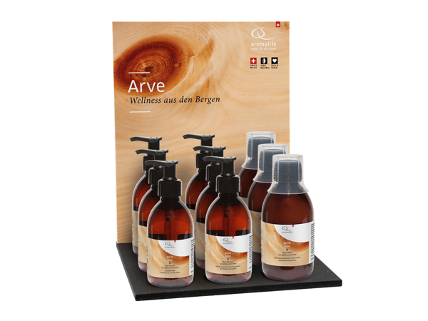 Aromalife ARVE Wellness Thekendisplay à 9 Stk