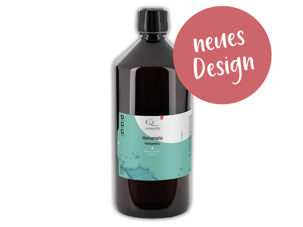 AROMALIFE Hamamelis Pflanzenwasser 1 l - BIO