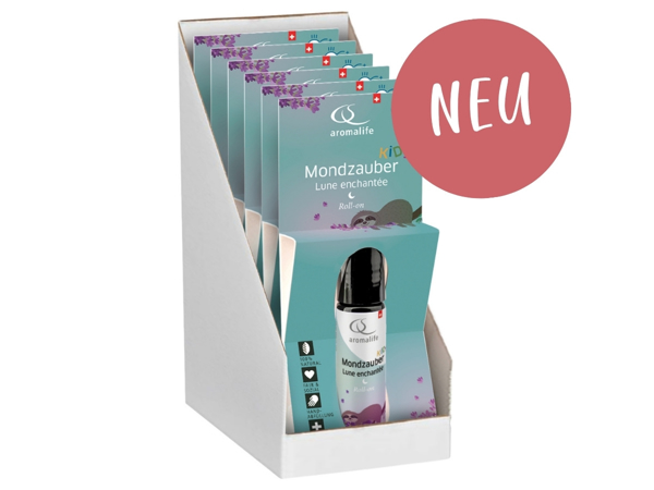 Aromalife Kids Mondzauber Roll-on Display 6 x 10 ml