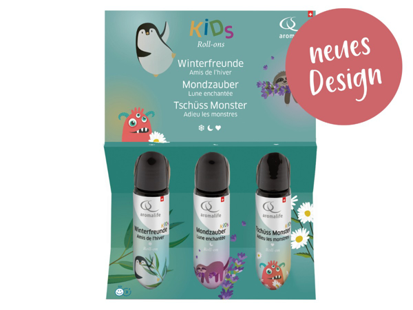 Aromalife Geschenkset KIDS Roll-on 3er Set