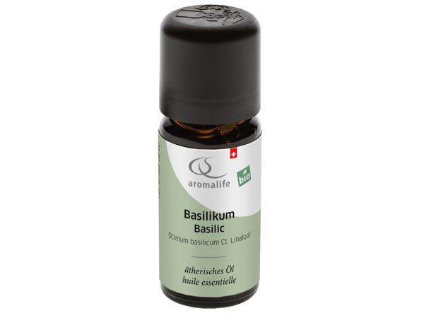 Aromalife Basilikum Bio ätherisches Öl 10ml