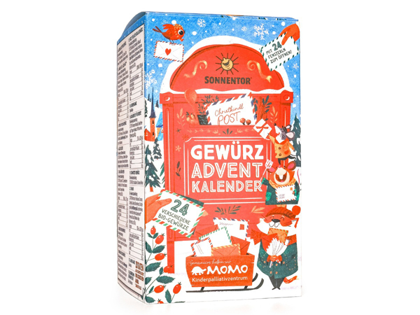 Sonnentor Adventkalender Gewürze Portionenbeutel à 24 Beutel